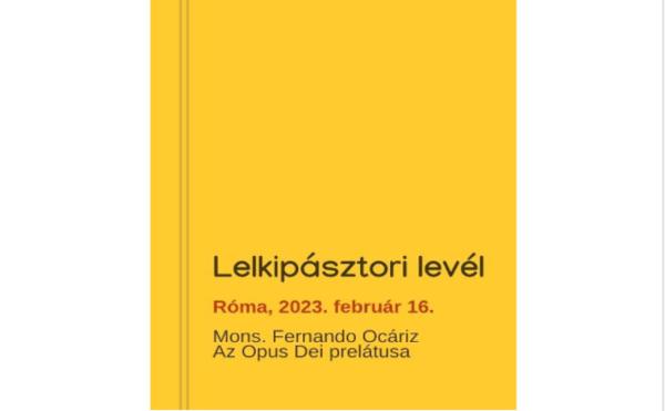 A Prelátus levele (2023. február 16.). Testvériség