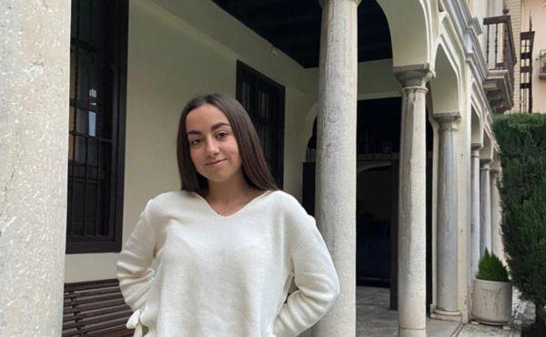 Elena Rodríguez, en el Colegio Mayor Alsajara