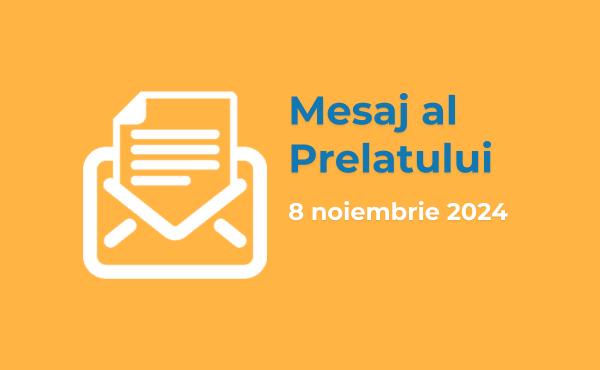 icono carta mensaje del prelado Opus Dei mes de noviembre