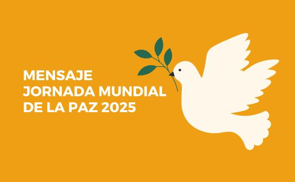 Paloma que ilustra el mensaje para la Jornada Mundial de la Paz 2025