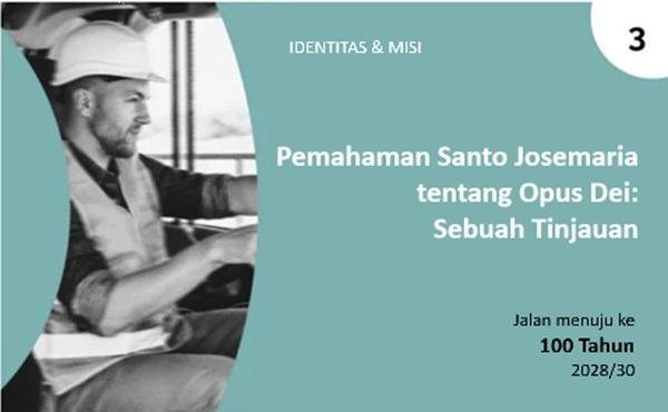 Saint Josemaria’s understanding of work: an overview