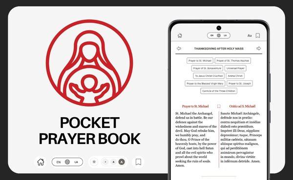Prayer book with selected Christian prayers and devotions
