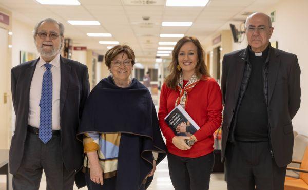 Jorge Quiroga, Guadalupe Ortiz de Landázuri, Cristina Alfaro y el sacerdote José Carlos Martín de la Hoz