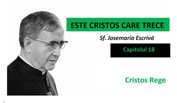 Homilía de san Josemaría en la Solemnidad de Cristo Rey