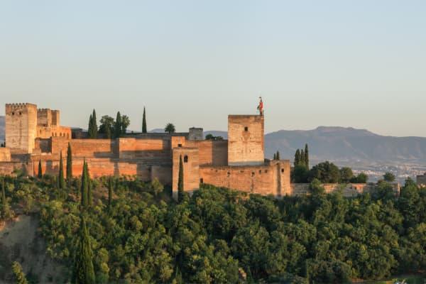 Pohled na Alhambru de Granada