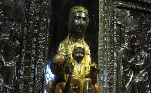 Virgen de Montserrat, a quien san Josemaría tenía gran devoción.