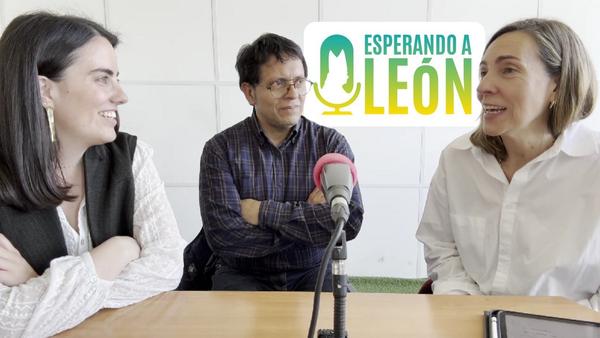 Portada de un episodio del podcast "Esperando a León"
