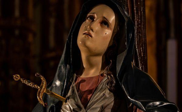 15 de septiembre. Nuestra Señora de los Dolores. Meditación de los siete dolores de la Virgen